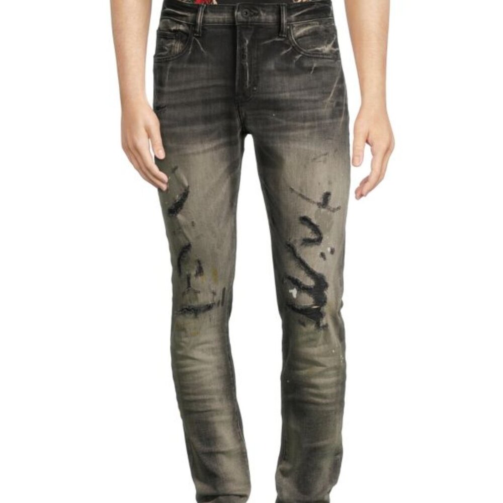PRPS Micaiah Cayenne Super Skinny Fit Jeans in Black